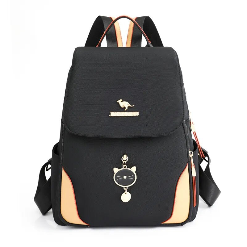 Versatile Nylon Backpack for Women – Stylish and Spacious for Every Occasion